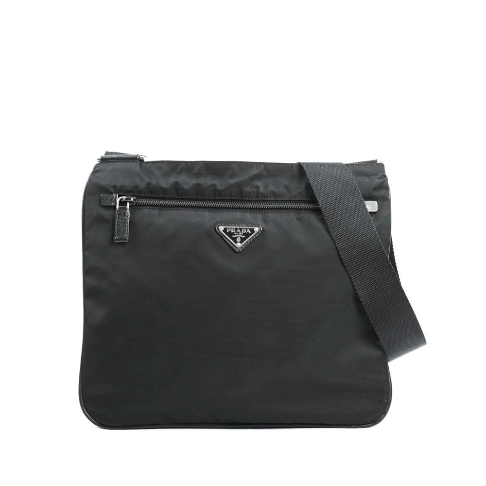 Prada Long Shoulder Bag Black